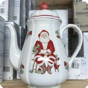 Villeroy & Boch JOY NOEL Teapot Country Collection 9”